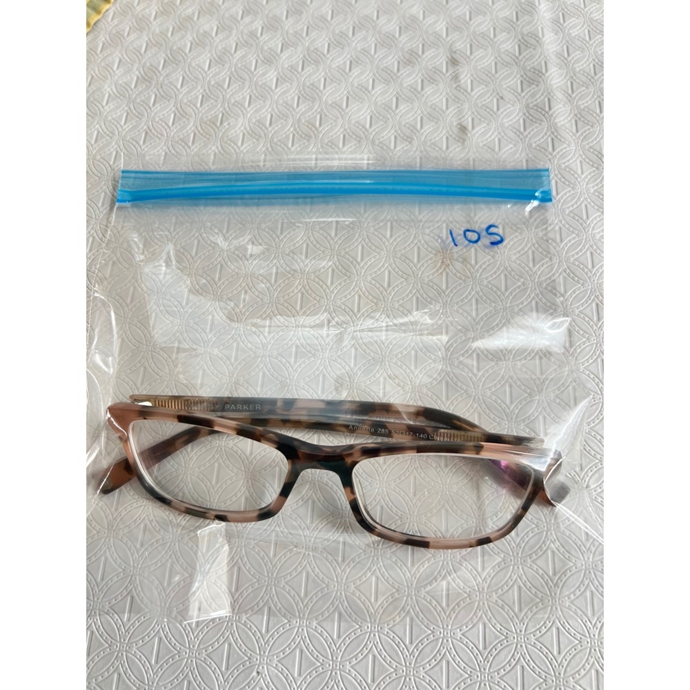Warby‎ Parker Annette 285 Eyeglasses Brown Tortoise Rectangular Frames 52-17-140 - Picture 8 of 8